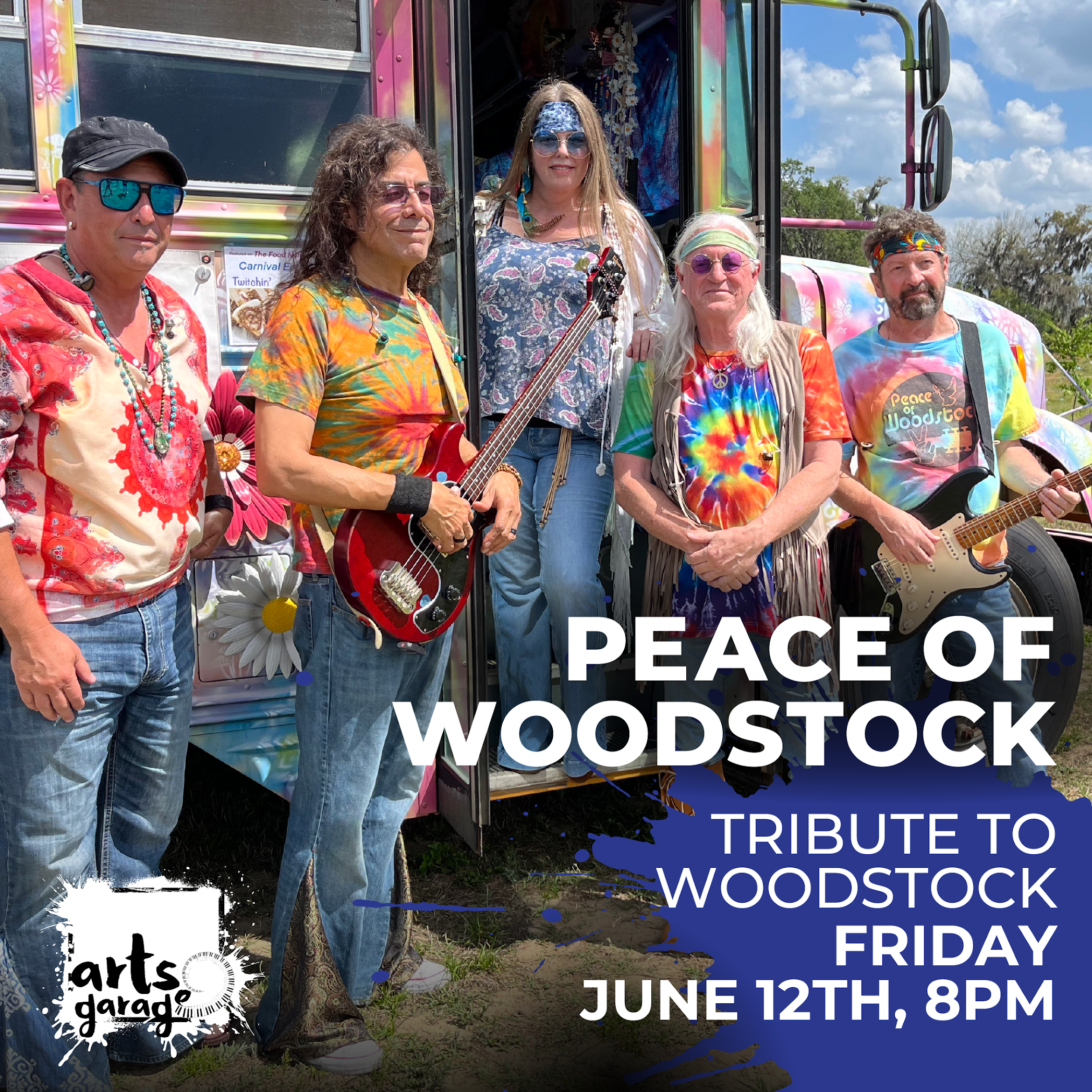 Peace of Woodstock a Woodstock tribute band